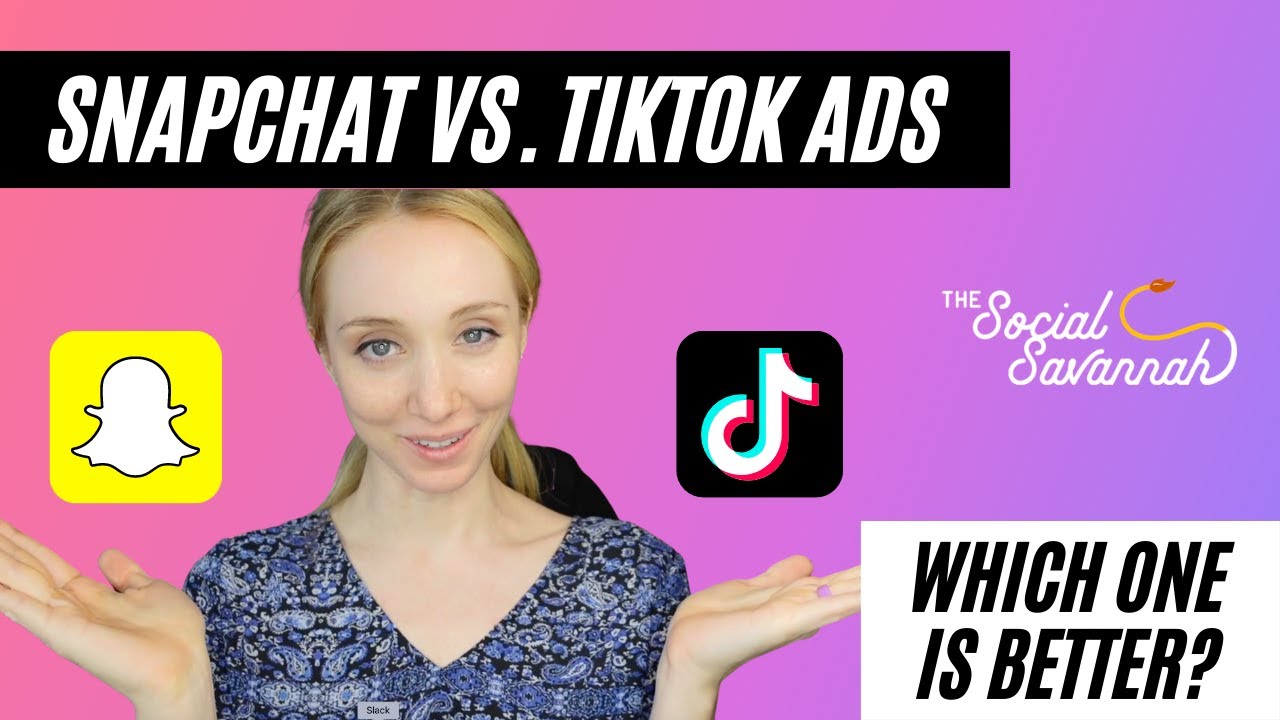 Snapchat Ads Vs. TikTok Ads: Which Is Better For eCommerce Advertising?!